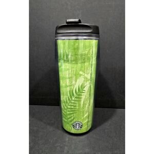 Starbucks 2004 Green Bamboo Leaves 16oz Tumbler BNWT - Rare!